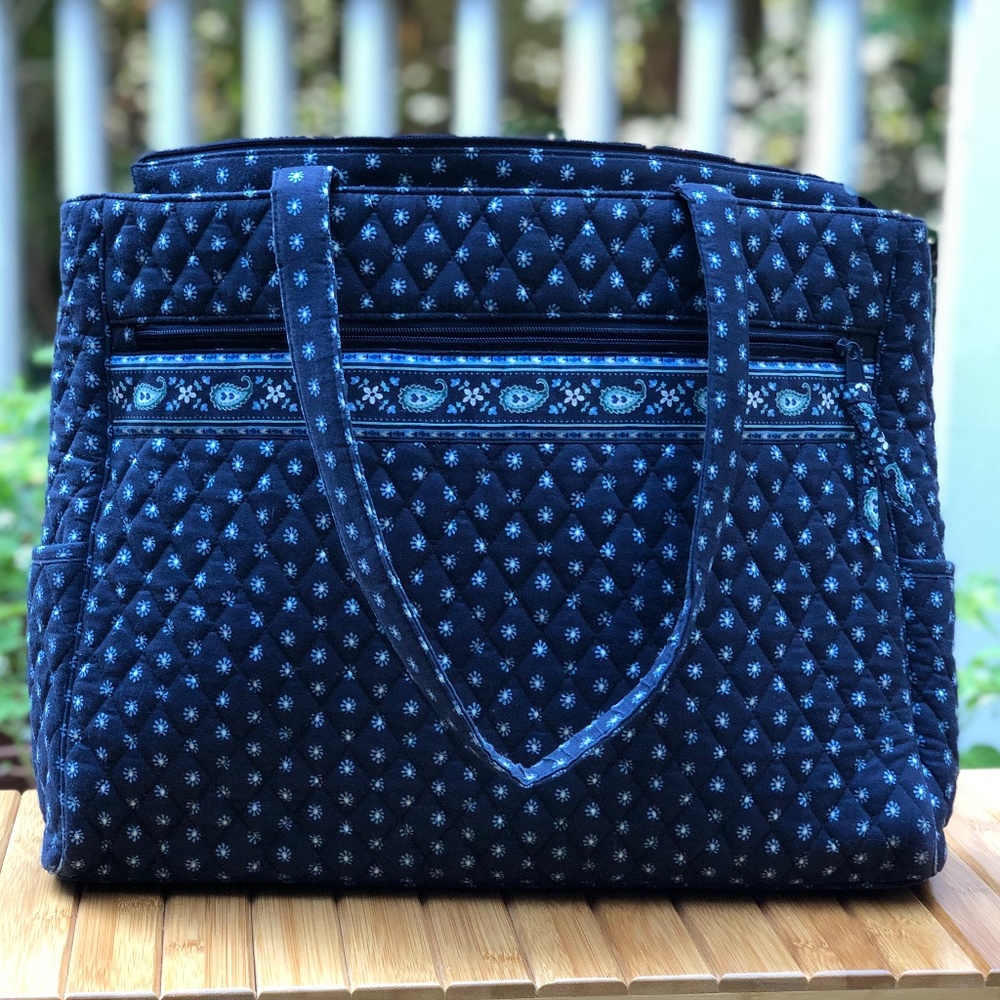 Navy Vera Bradley Tote